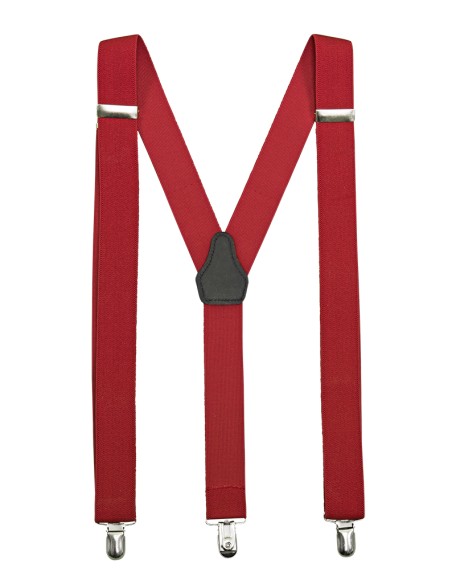 TIRANTE ELASTICO 30 MM ANCHO. ROJO