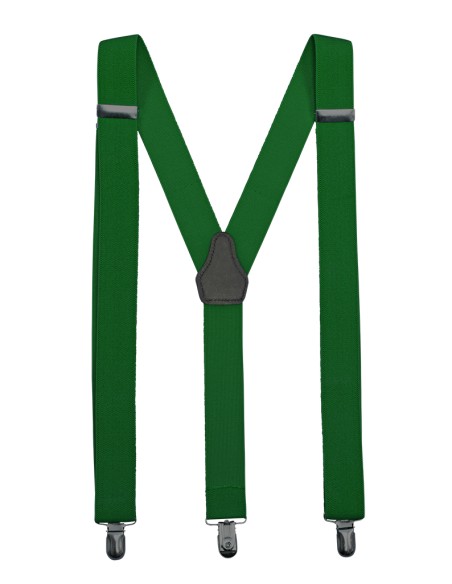 TIRANTE ELASTICO 30 MM ANCHO. VERDE BOSQUE