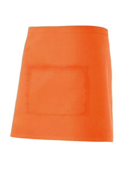 DELANTAL CORTO. NARANJA