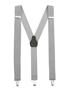 TIRANTE ELASTICO 30 MM ANCHO. GRIS HIELO 2