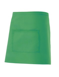 DELANTAL CORTO. VERDE