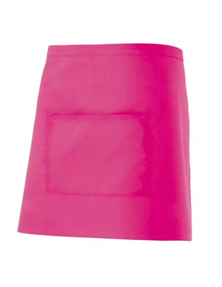 DELANTAL CORTO. FUCSIA
