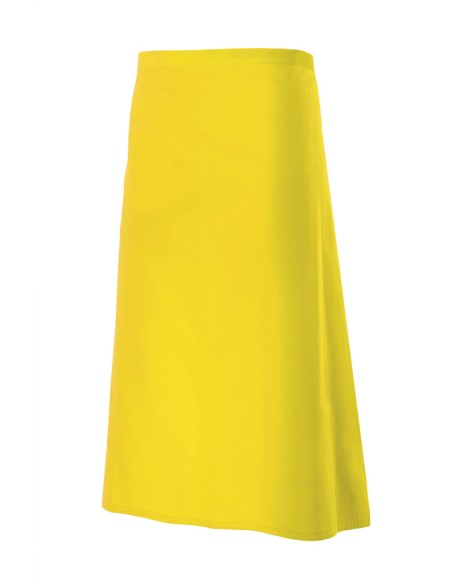 DELANTAL LARGO. AMARILLO FLUOR