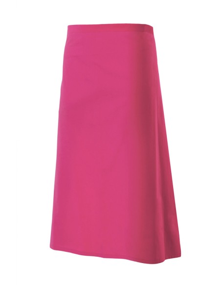 DELANTAL LARGO. FUCSIA