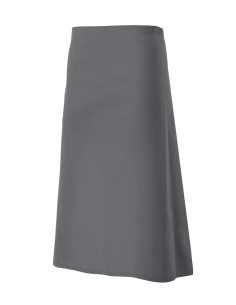 DELANTAL LARGO. GRIS 2