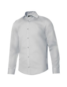 CAMISA MANGA LARGA HOMBRE. BLANCO TALLA S-3XL