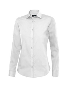 CAMISA MANGA LARGA MUJER. BLANCO TALLA XS-2XL 2