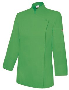 CHAQUETA COCINERA TC. VERDE LIMA