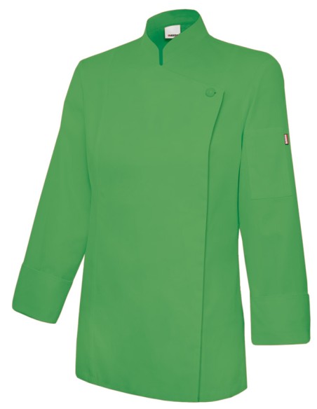 CHAQUETA COCINERA TC. VERDE LIMA