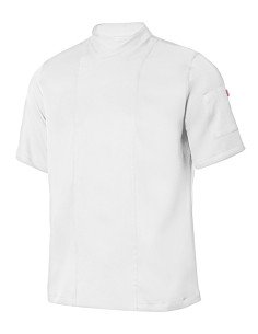 CHAQUETA COCINA MICROFIBRA MC. BLANCO TALLA 
XS-3XL 2