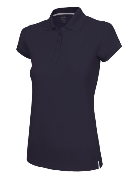 POLO DE MUJER. AZUL NAVY TALLA S-2XL