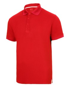 POLO DE HOMBRE. ROJO VIVO TALLA S-2XL