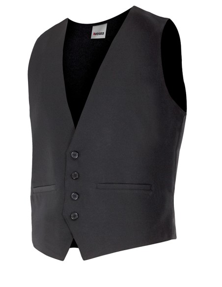 CHALECO CAMARERO. NEGRO TALLA 46-64