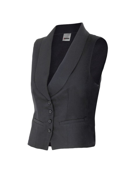 CHALECO SEÑORA. NEGRO TALLA 38-52