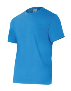 CAMISETA MANGA CORTA. TURQUESA TALLA S-3XL