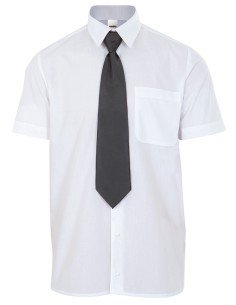 CORBATA CON GOMA. NEGRO 2