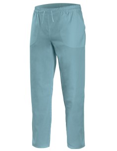 PANTALON PIJAMA CON CINTAS. TURQUESA CLARO TALLA 0-12 2