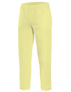 PANTALON PIJAMA CON CINTAS. AMARILLO CLARO TALLA 0-12 2