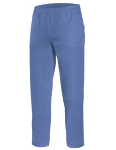 PANTALON PIJAMA CON CINTAS. CELESTE TALLA 0-12 2