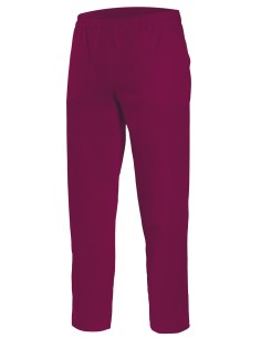 PANTALON PIJAMA CON CINTAS. BURDEOS TALLA 0-12 2