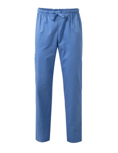 PANTALÓN PIJAMA STRETCH. CELESTE TALLA 
XS-3XL