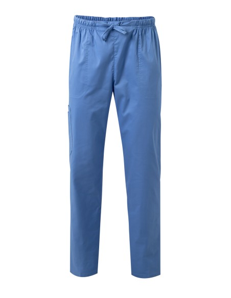 PANTALÓN PIJAMA STRETCH. CELESTE TALLA 
XS-3XL