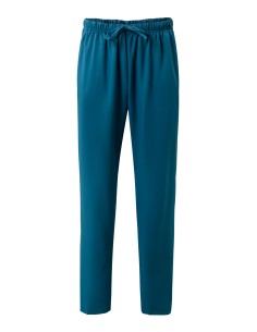 PANTALÓN PIJAMA MICROFIBRA. AZUL OCEANO TALLA 
XS-3XL