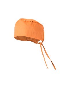 GORRO SANITARIO. NARANJA CLARO