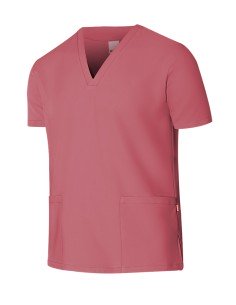 CAMISOLA PIJAMA MICROFIBRA MC. ROSA FRESA TALLA XS-3XL 2