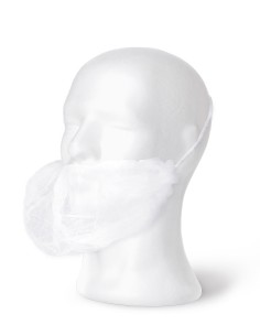 CUBREBARBAS DESECHABLE 100UD B. BLANCO