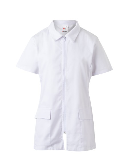CHAQUETA ENTALLADA. BLANCO TALLA 0-12