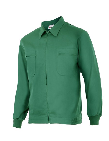 CAZADORA VERTICE LABORAL. VERDE TALLA 48-64