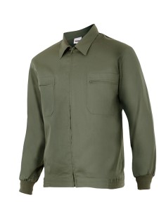 CAZADORA VERTICE LABORAL. VERDE CAZA TALLA 48-64 2