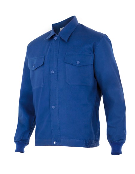 CAZADORA CON TAPETAS. AZULINA TALLA 48-64