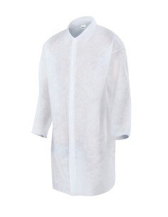 BOLSA 25 BATAS VISITA DESECHAB. BLANCO