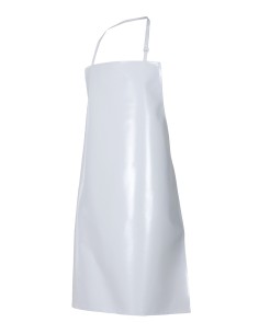 DELANTAL PETO PVC. BLANCO