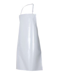 DELANTAL PETO PVC. BLANCO