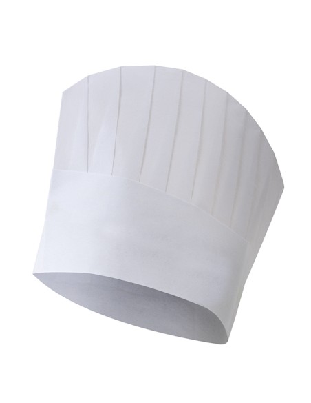 BOLSA 25 GORRO COCINA DESECHA. BLANCO