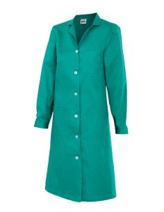 BATA SEÑORA MANGA LARGA. VERDE TALLA 38-60 2