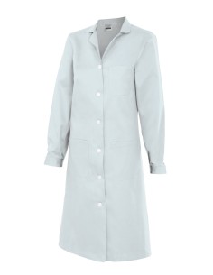 BATA SEÑORA MANGA LARGA. BLANCO TALLA 38-60 2