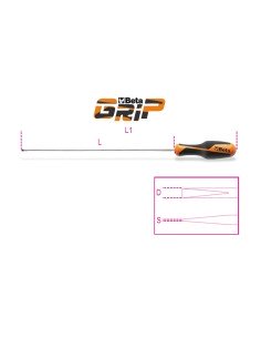 DESTORNILLADORES PARA TORNILLOS SIN CABEZA CON RANURA, TIPO LARGO 2