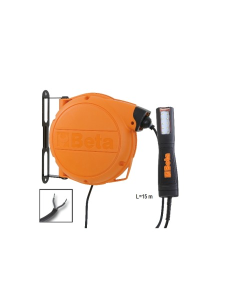 ENROLLADOR AUTOMÁTICO CON LÁMPARA DE LED ALIMENTACIÓN 24 V