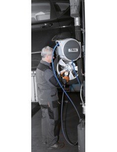 ENROLLADOR PROLONGADOR AUTOMÁTICO CUERPO DE ALUMINIO, PARA AIRE COMPRIMIDO O AGUA FRÍA 2