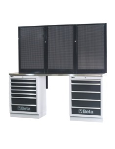 COMBINACIÓN BANCOS PARA MOBILIARIO DE TALLER C45 BPX-2,0