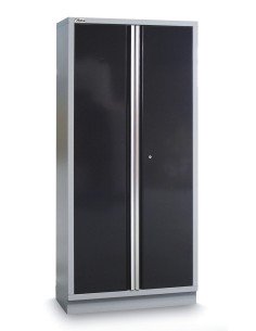 ARMARIO EN CHAPA DE 2 PUERTAS PARA TALLER CON ESTRIBOS