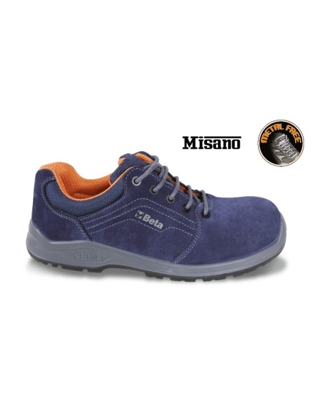 7246E Y 7246BK  ZAPATOS DE ANTE PERFORADO TALLA 35-48