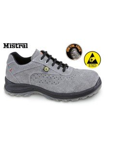 7319ES ZAPATOS DE ANTE PERFORADO, ESD TALLA 36-48