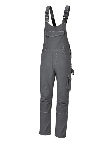 7833ST PETO DE TRABAJO ELASTIZADO SLIM FIT TALLA XS-3XL