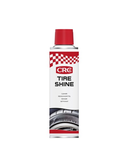 TIRE SHINE: LIMPIADOR Y ABRILLANTADOR DE NEUMÁTICOS EN ESPUMA