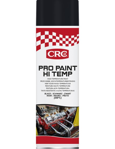 PRO PAINT ANTICALORICA: PINTURA PARA ALTAS TEMPERATURAS. TUBOS DE ESCAPE, MOTOR, ETC.. 500ºC